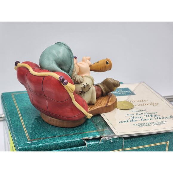 WDCC Sleepy “Zzzzzzz” Figurine Snow White Seven Dwarfs Disney Retired Box COA - Picture 10 of 16